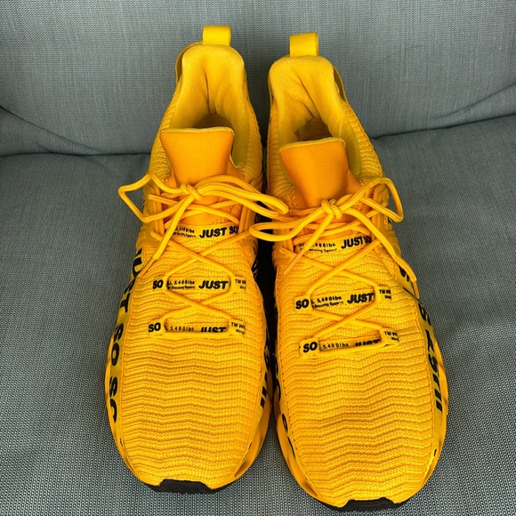 New men’s, Just so so yellow running shoes size 46EU/ 12US - Picture 2 of 7